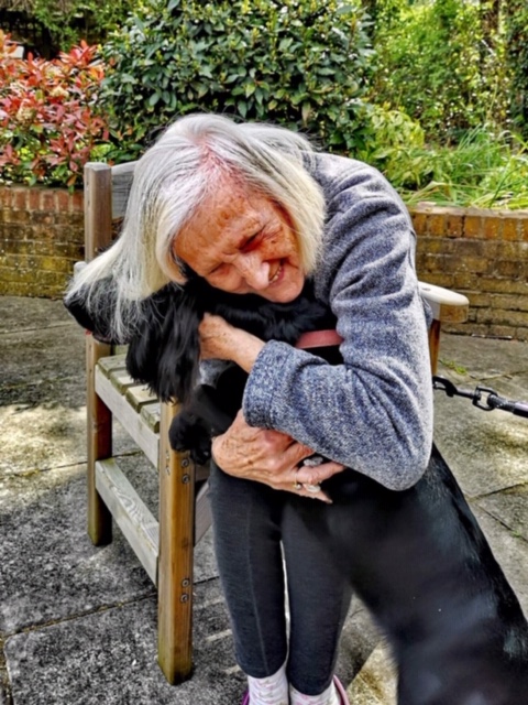 Paws for thought: Cumberland makes wish come true